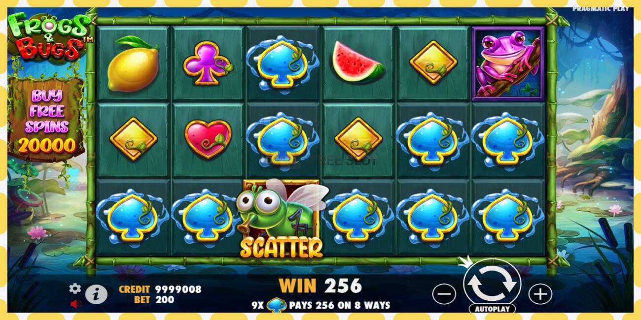 Demo slot Frogs & Bugs free and without registration, picture - 1