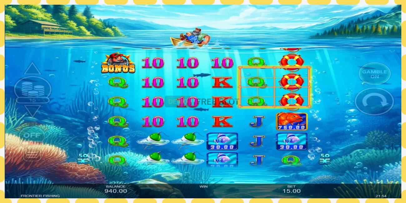 Demo slots Frontier Fishing bezmaksas un bez reģistrācijas, attēlu - 1