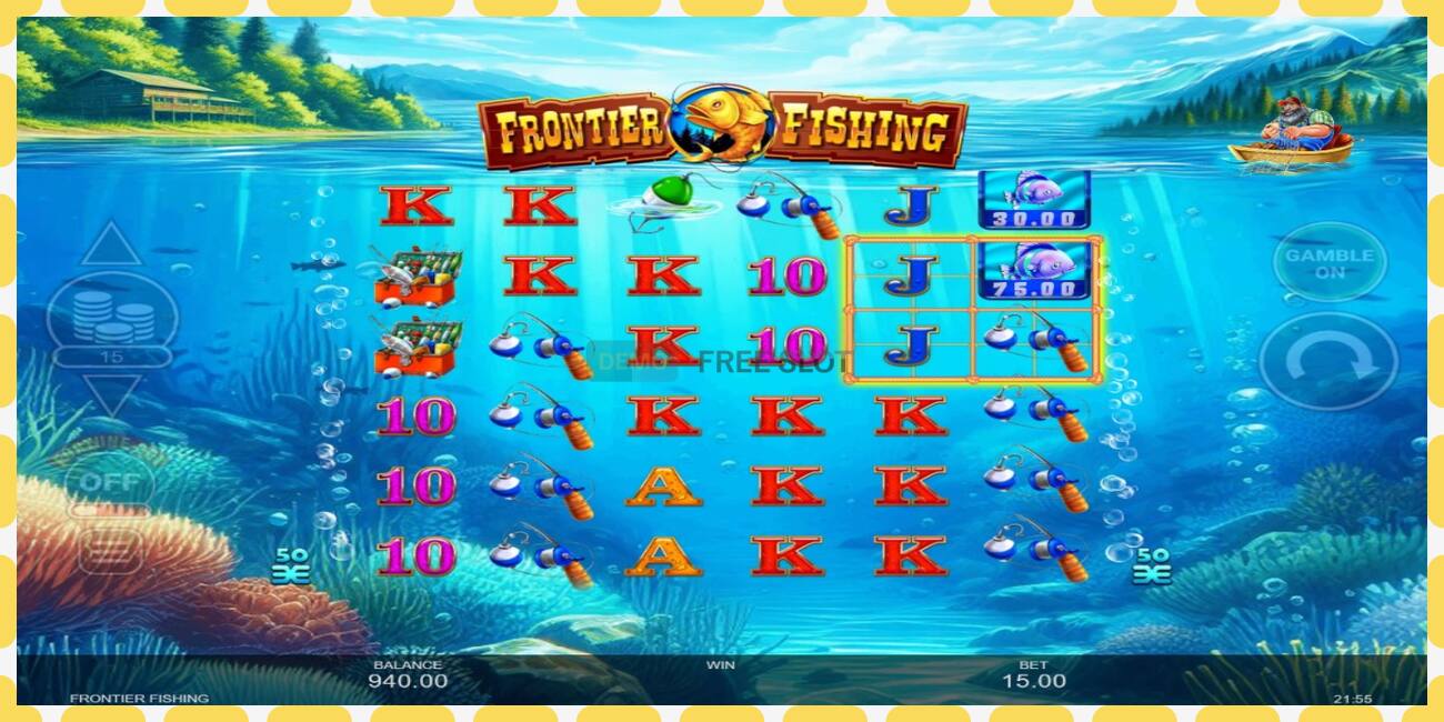 Demo slots Frontier Fishing bezmaksas un bez reģistrācijas, attēlu - 1