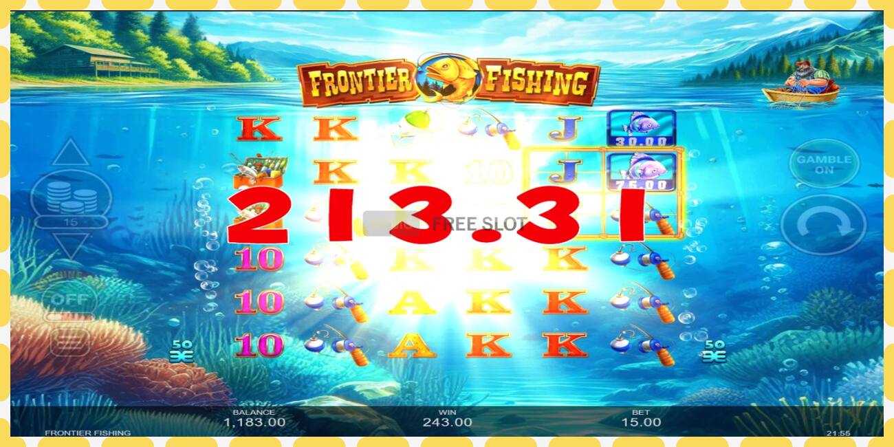 Demo slots Frontier Fishing bezmaksas un bez reģistrācijas, attēlu - 1