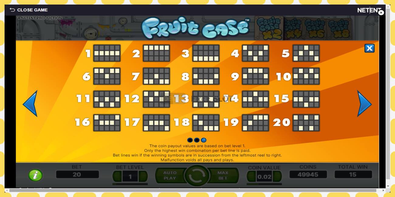 Demo slot Fruit Case free and without registration, picture - 1