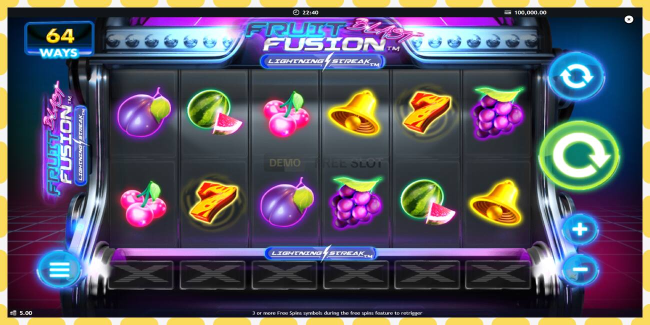 Demo-spor Fruit Fusion Blast Lightning Reels gratis og uten registrering, bilde - 1