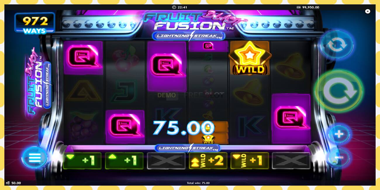 Demo-spor Fruit Fusion Blast Lightning Reels gratis og uten registrering, bilde - 1