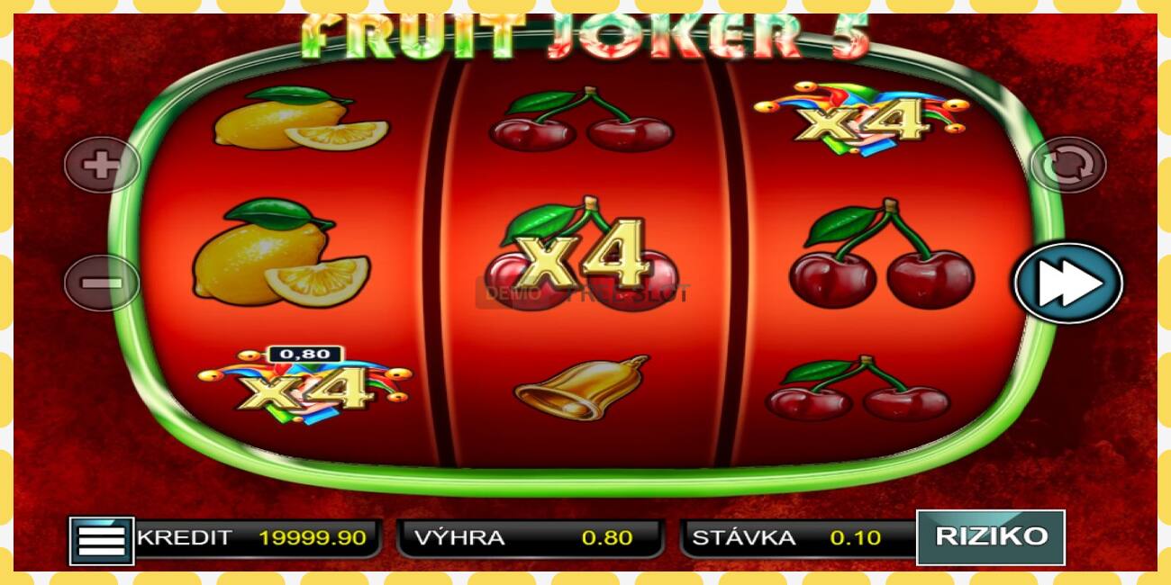 Демо слот Fruit Joker 5 бесплатно и без регистрације, слика - 1