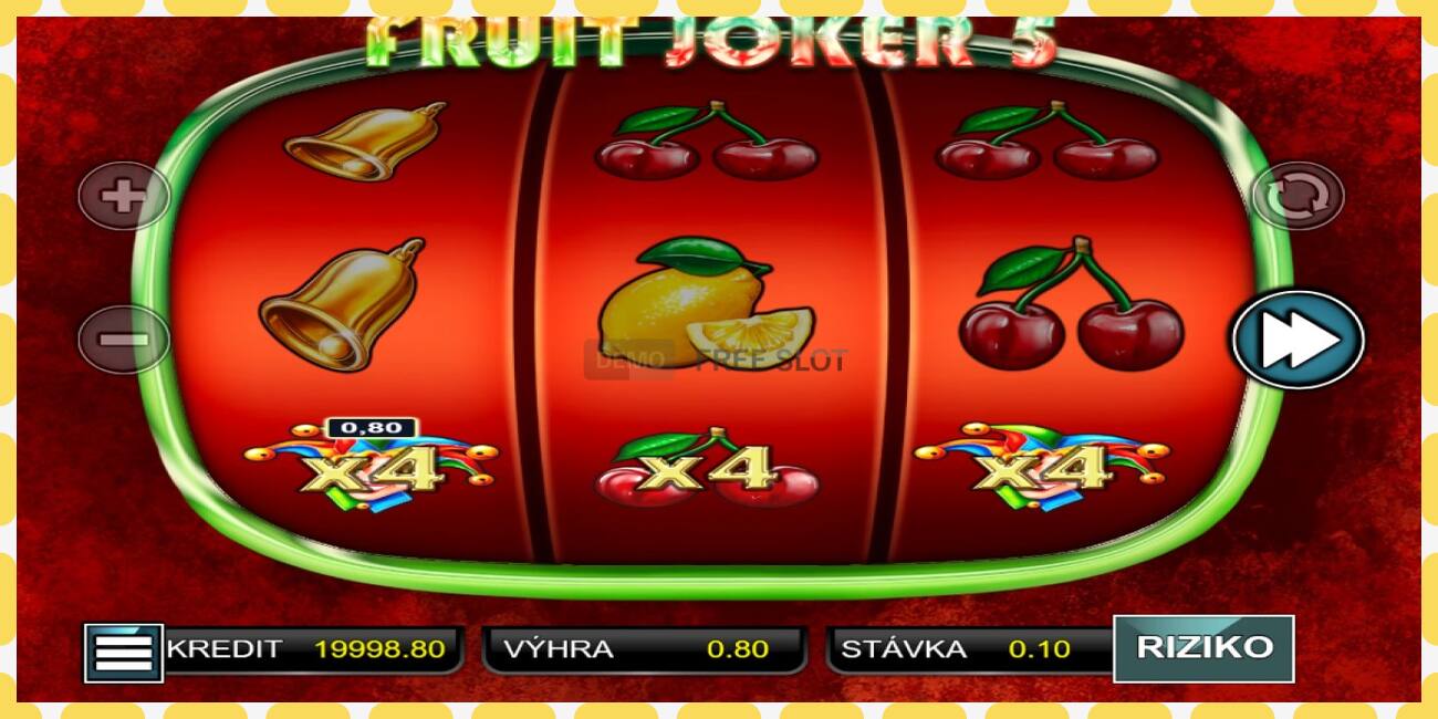 Демо слот Fruit Joker 5 бесплатно и без регистрације, слика - 1