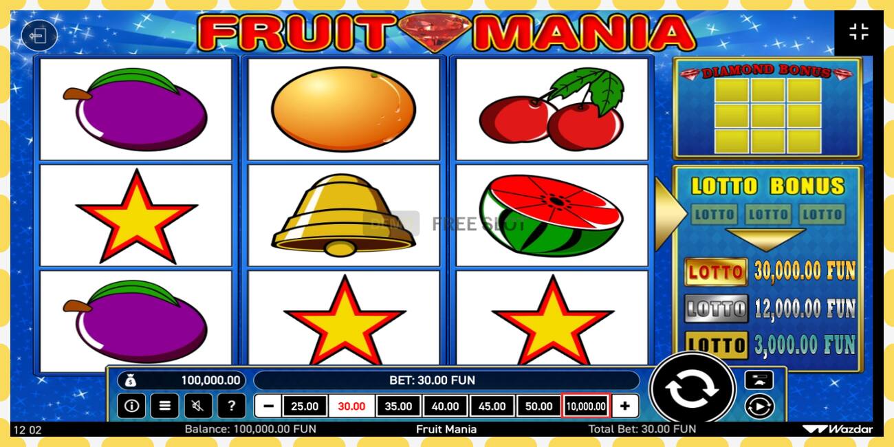 Demo slot Fruit Mania free and without registration, picture - 1