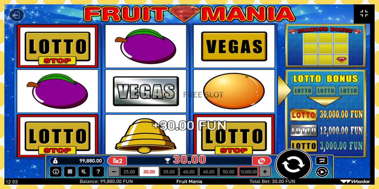 Demo slot Fruit Mania free and without registration, picture - 1