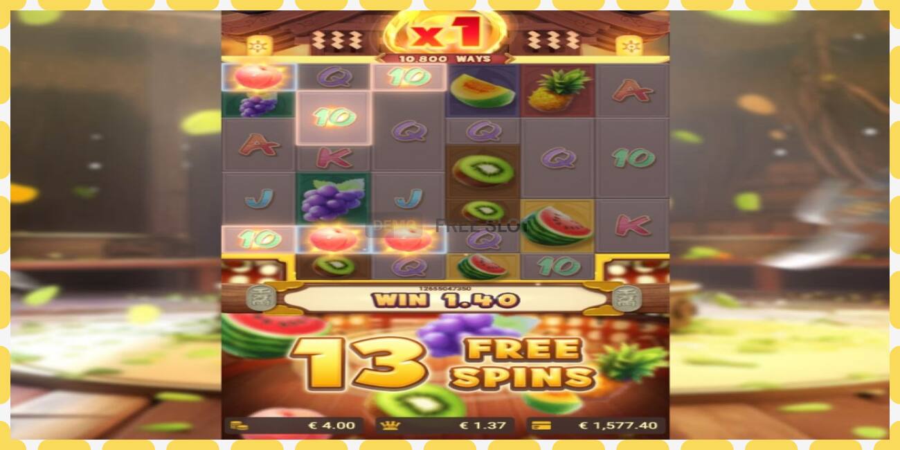 Demo slot Fruit Ninja Fury free and without registration, picture - 1