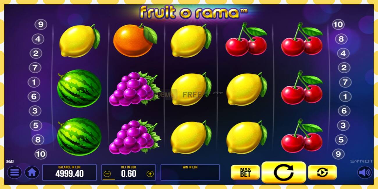 Demo-spor Fruit o Rama gratis og uten registrering, bilde - 1