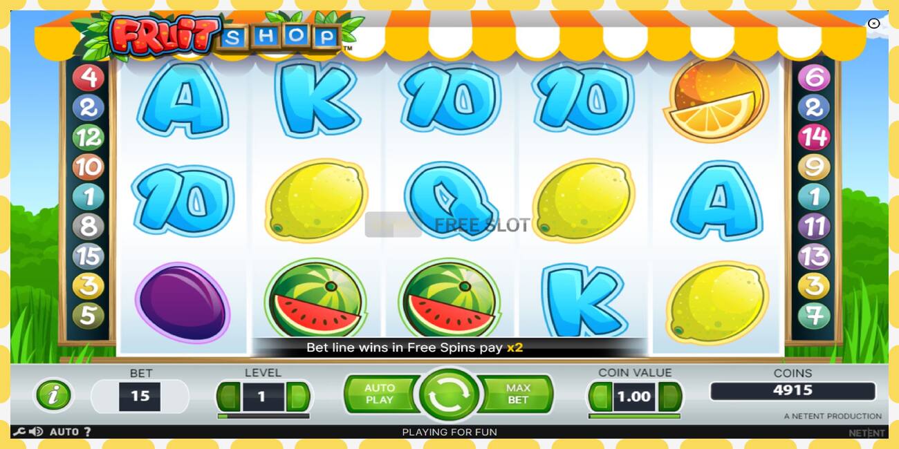 Demo slot Fruit Shop free and without registration, picture - 1