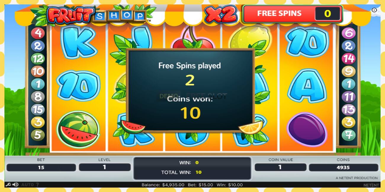 Demo slot Fruit Shop free and without registration, picture - 1