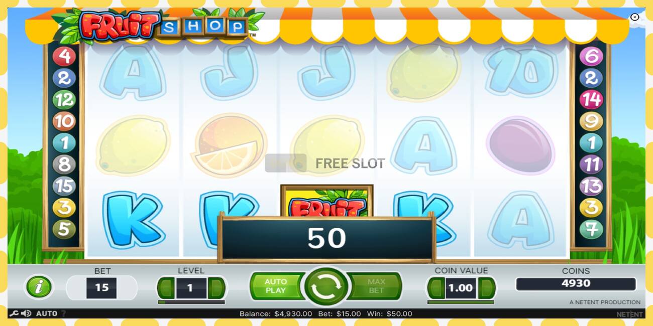 Demo slot Fruit Shop free and without registration, picture - 1