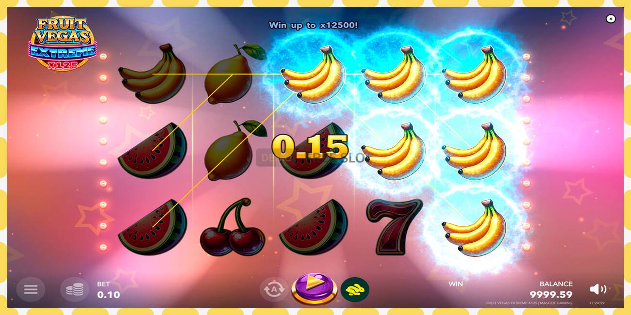 Demo slot Fruit Vegas Extreme x125 free and without registration, picture - 1