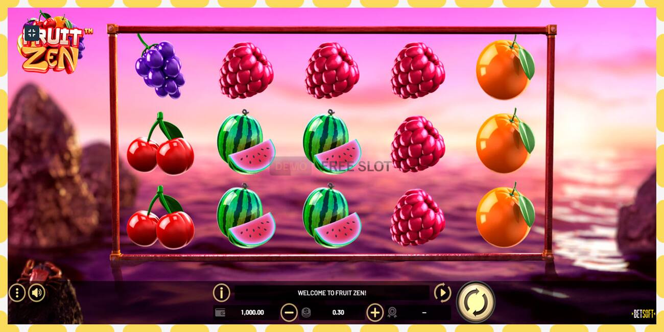 Demo slot Fruit Zen free and without registration, picture - 1