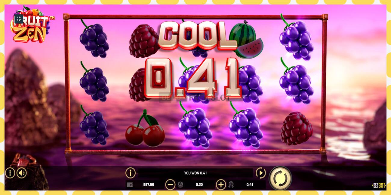 Demo slot Fruit Zen free and without registration, picture - 1