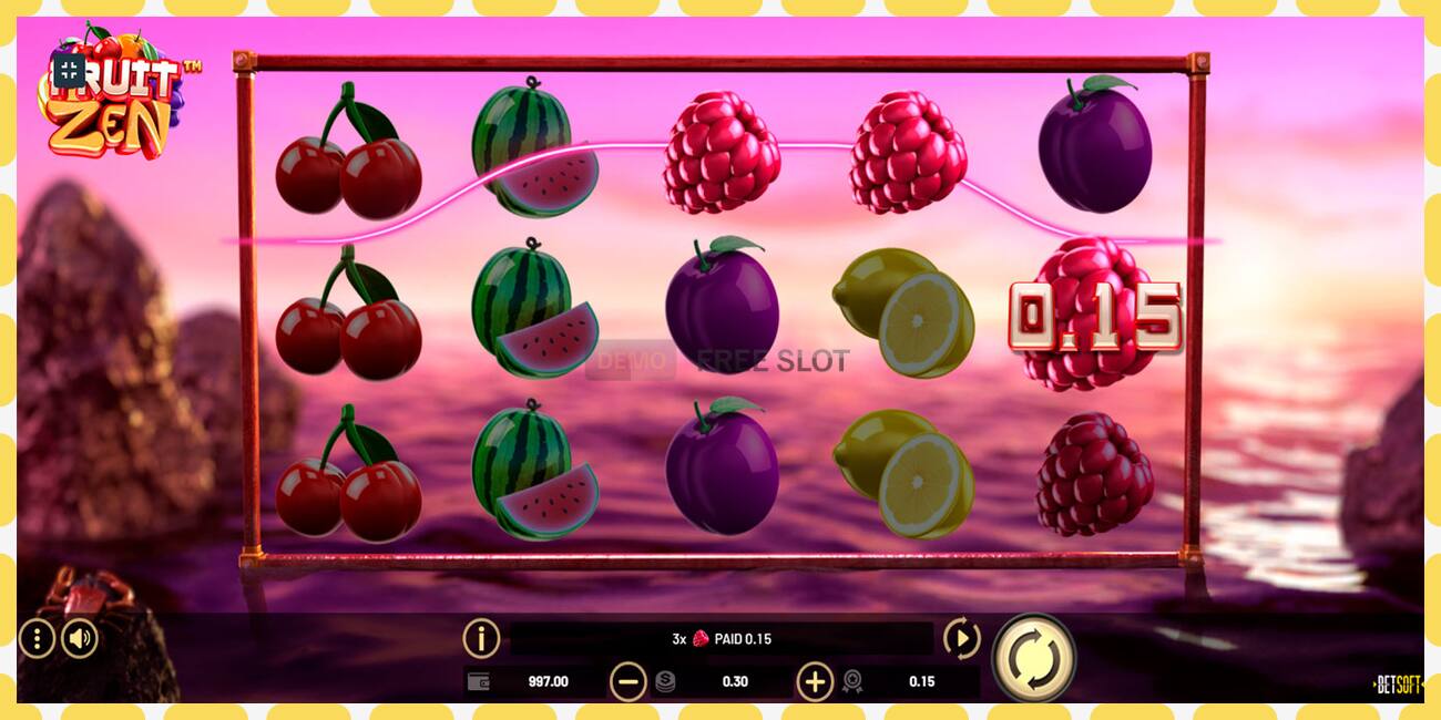 Demo slot Fruit Zen free and without registration, picture - 1