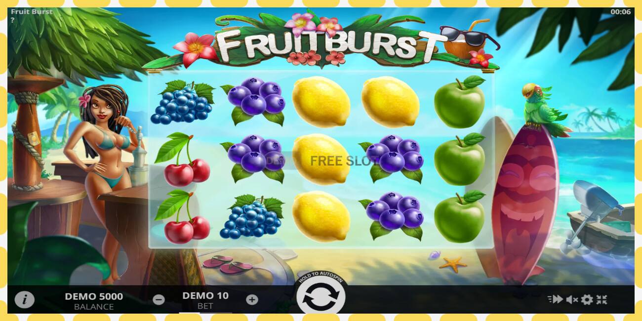 Demo slot Fruitburst free and without registration, picture - 1