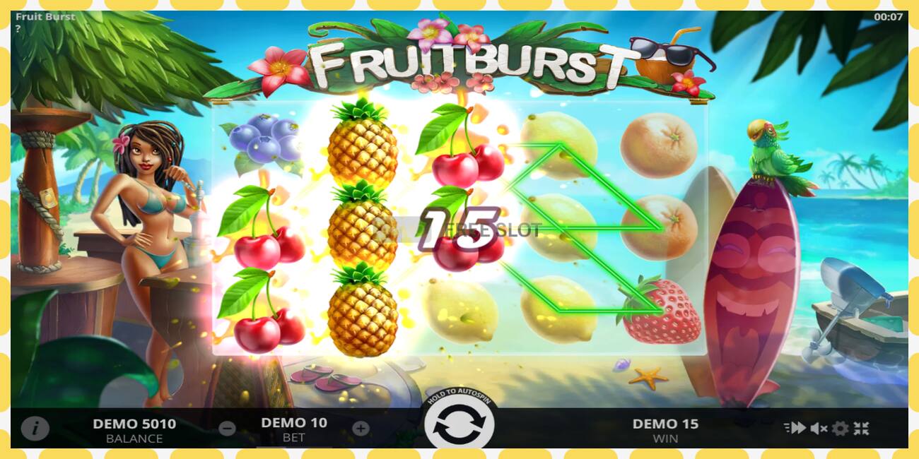 Demo slot Fruitburst free and without registration, picture - 1