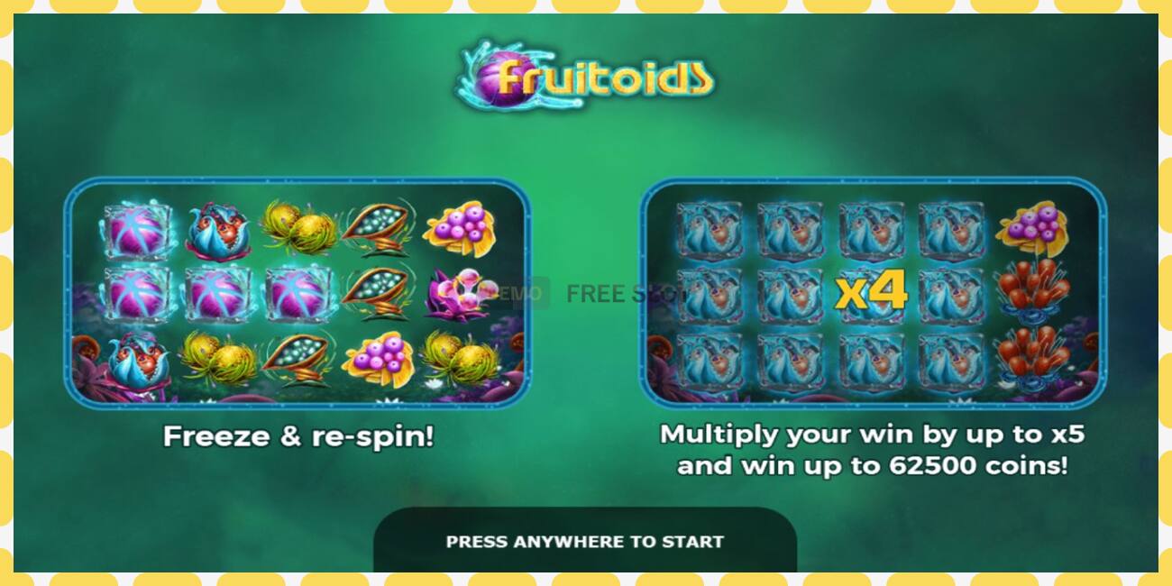 Demo slot Fruitoids free and without registration, picture - 1