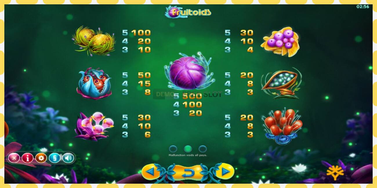 Demo slot Fruitoids free and without registration, picture - 1