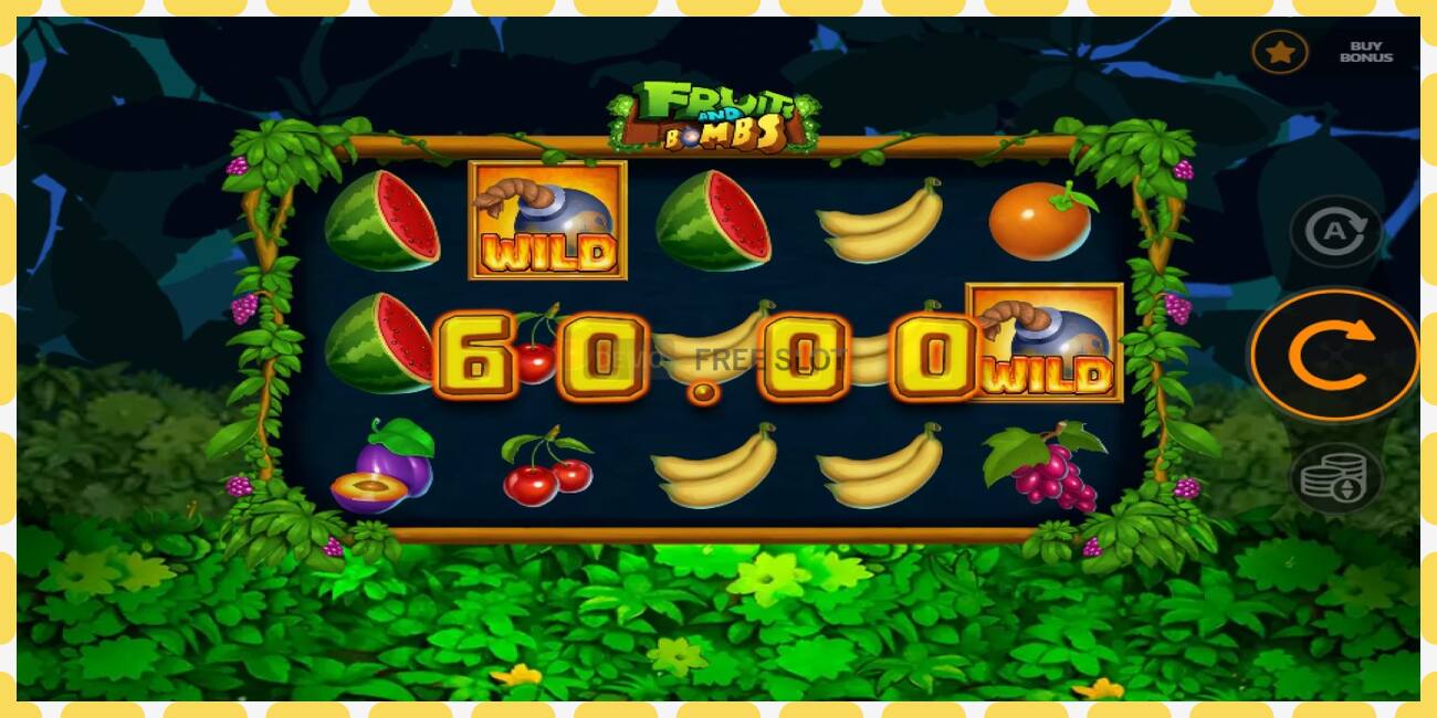 Slot demo Fruits and Bombs gratuit și fără înregistrare, imagine - 1