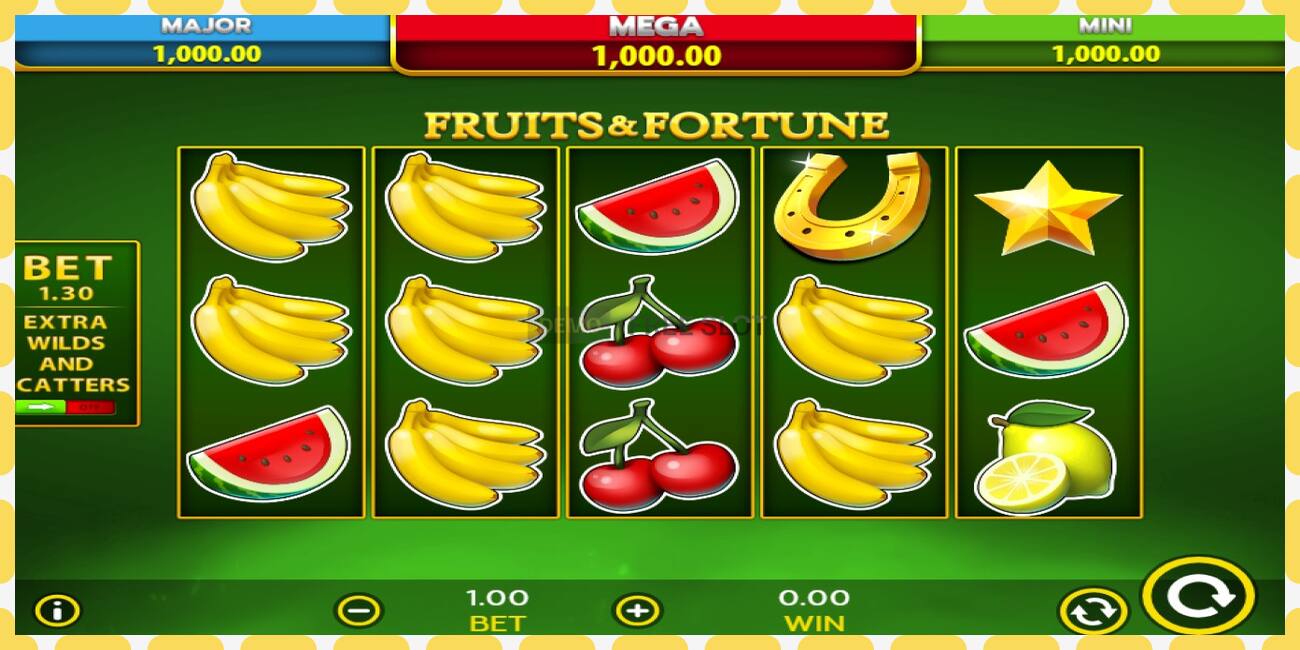 Demo slot Fruits & Fortune free and without registration, picture - 1