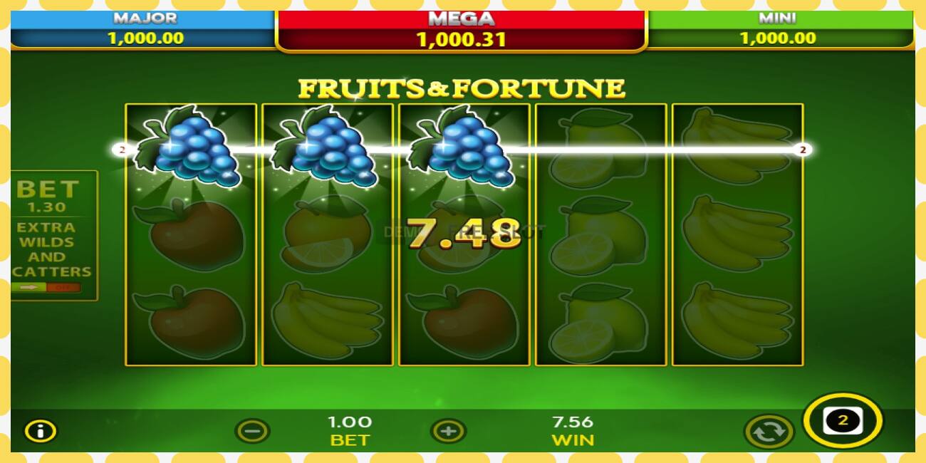 Demo slot Fruits & Fortune free and without registration, picture - 1