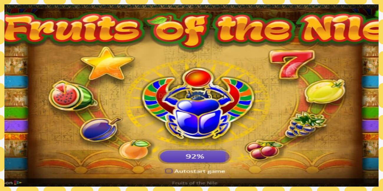 Demo slot Fruits of the Nile free and without registration, picture - 1