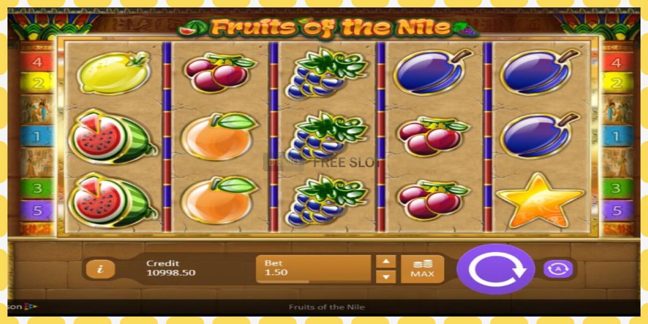 Demo slot Fruits of the Nile free and without registration, picture - 1