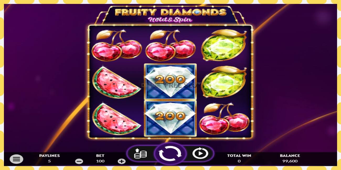 Slot dimostrativo Fruity Diamonds gratuito e senza registrazione, immagine - 1