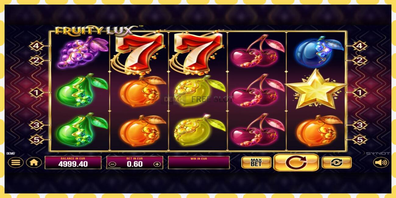 Demo slot Fruity Lux free and without registration, picture - 1