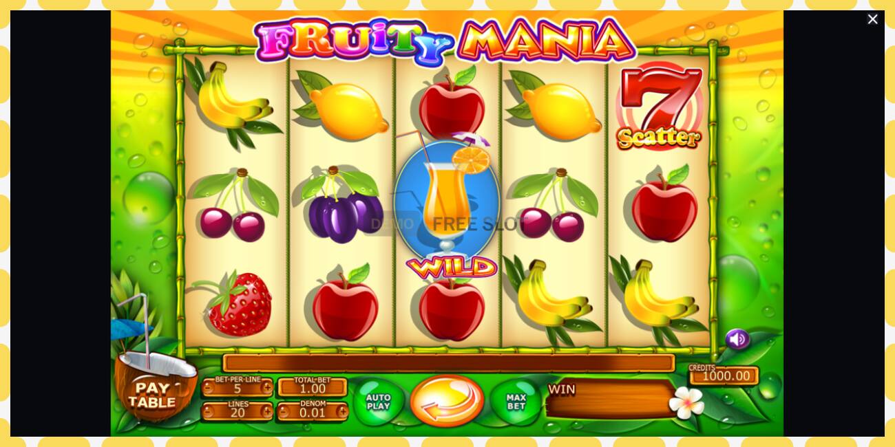 Demo slot Fruity Mania free and without registration, picture - 1