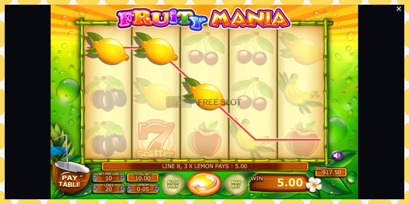 Demo slot Fruity Mania free and without registration, picture - 1