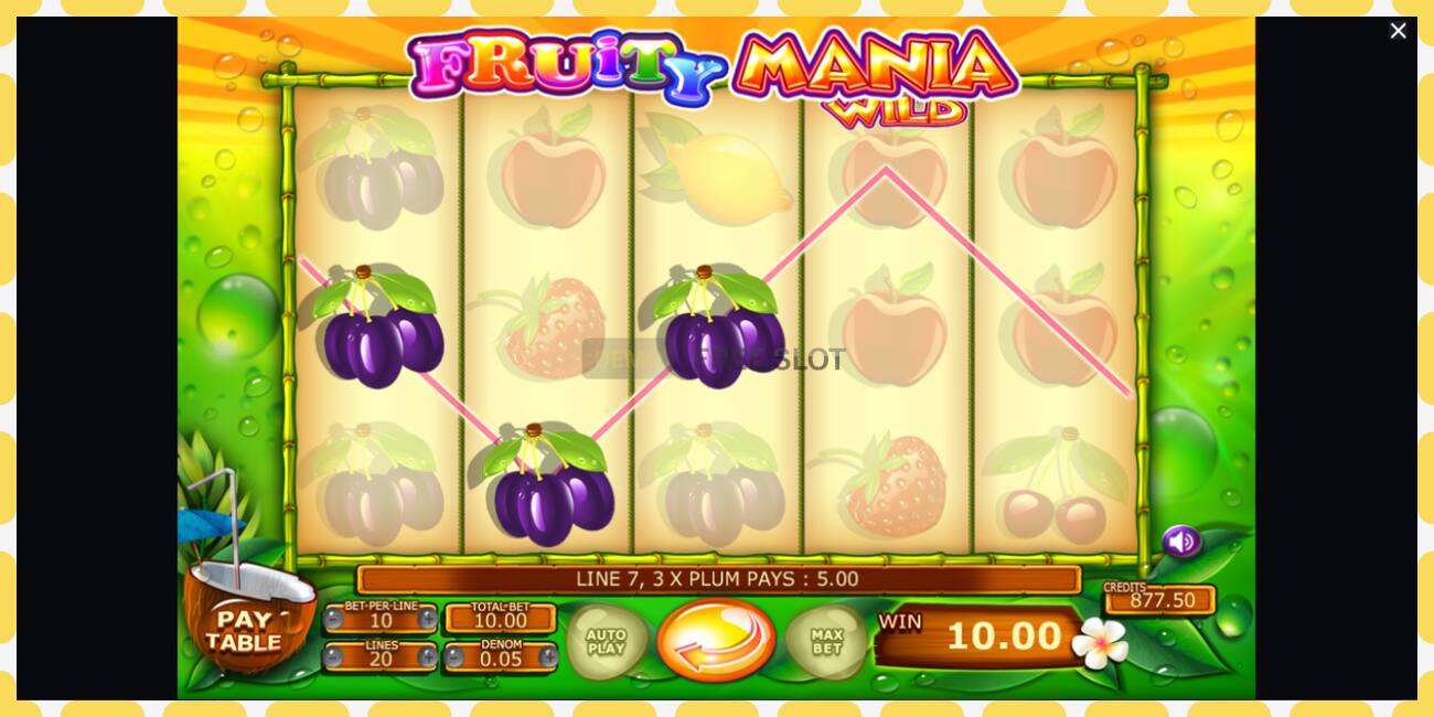 Demo slot Fruity Mania free and without registration, picture - 1