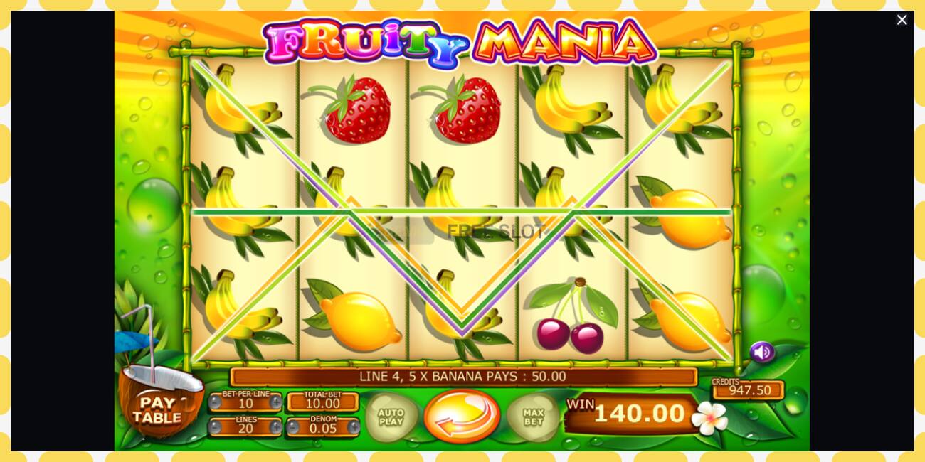 Demo slot Fruity Mania free and without registration, picture - 1