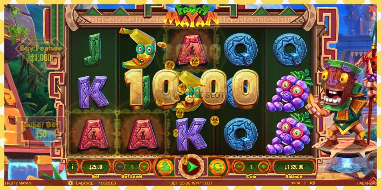 Demo slot Fruity Mayan zadarmo a bez registrácie, obrázok - 1