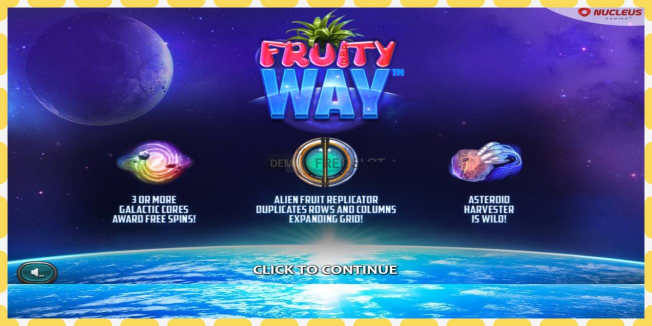 Демо слот Fruity Way бесплатно и без регистрације, слика - 1