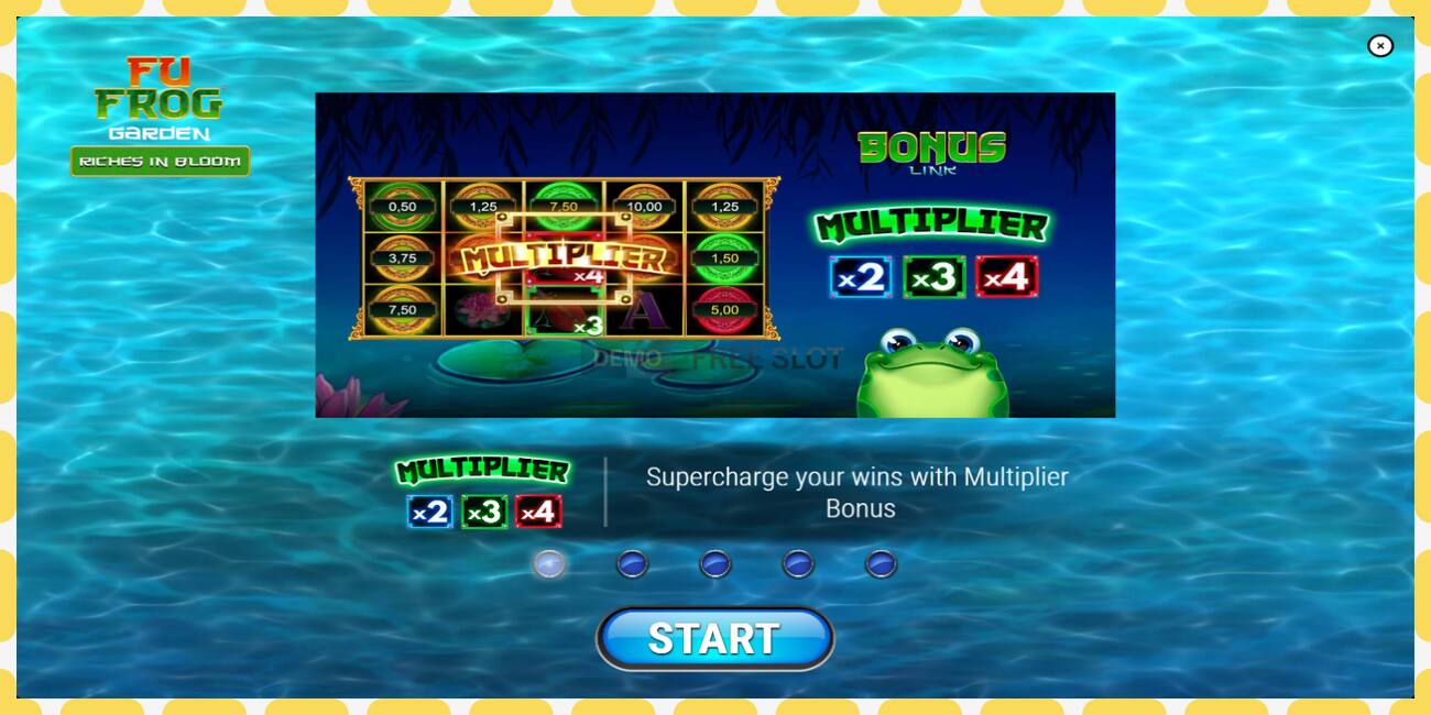 Demo slot Fu Frog Garden free and without registration, picture - 1