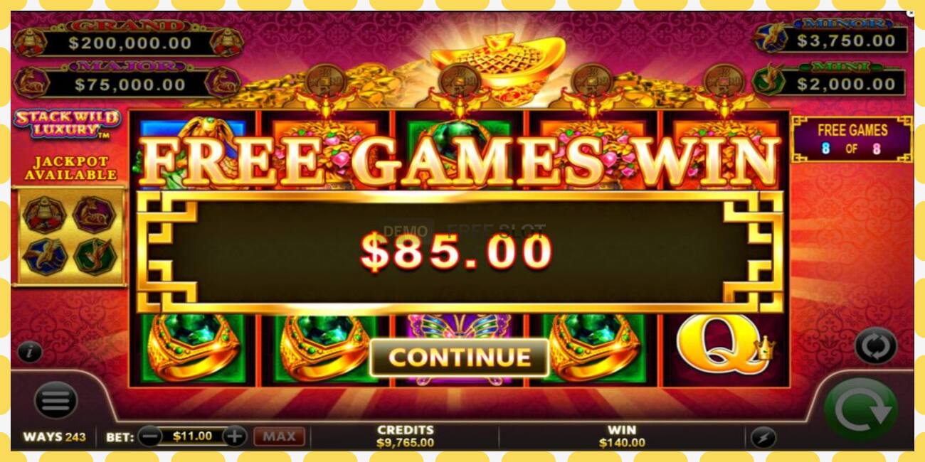 Demo slot Fu Lai Cai Lai Stack Wild Luxury free and without registration, picture - 1