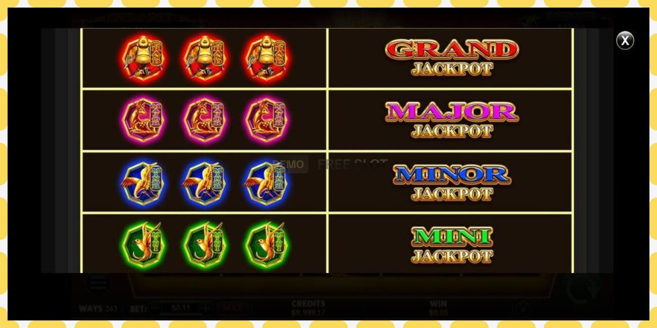 Demo slot Fu Lai Cai Lai Triple Festival free and without registration, picture - 1