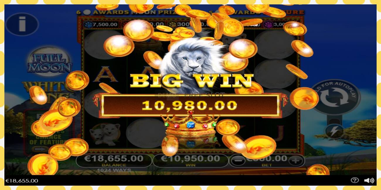 Slot dimostrativo Full Moon: White King gratuito e senza registrazione, immagine - 1