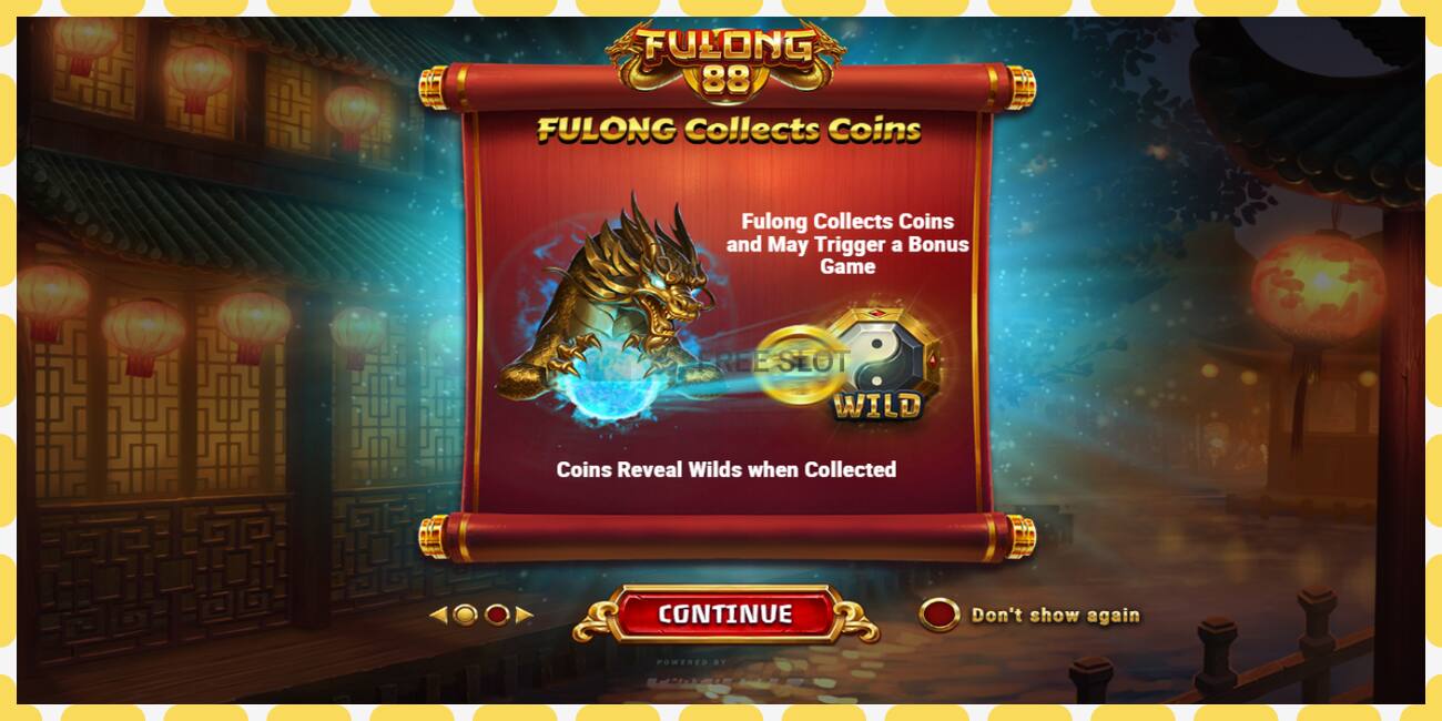 Demo slot Fulong 88 free and without registration, picture - 1