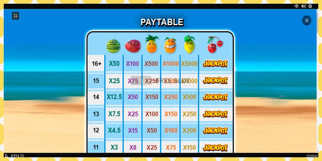 Demo slot Funky Fruits free and without registration, picture - 1