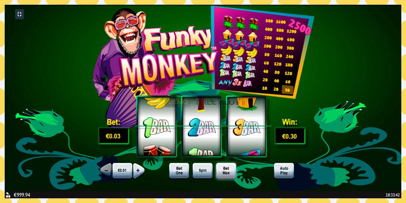 Demo slot Funky Monkey free and without registration, picture - 1