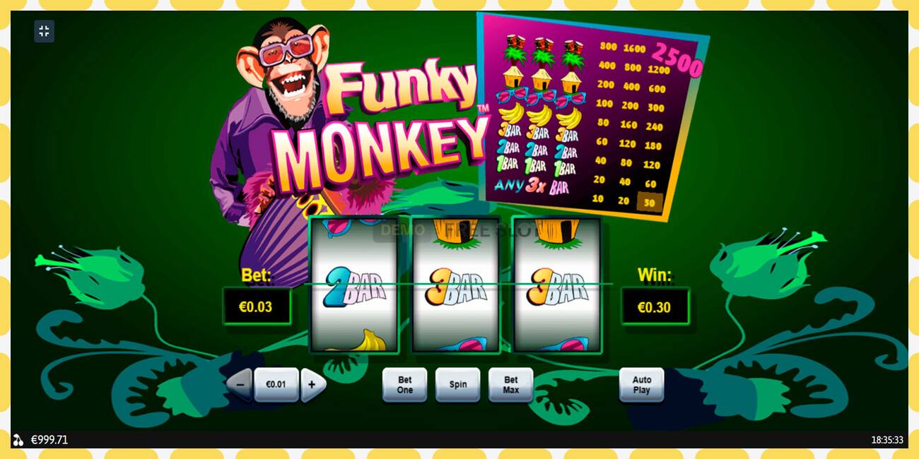 Demo slot Funky Monkey free and without registration, picture - 1