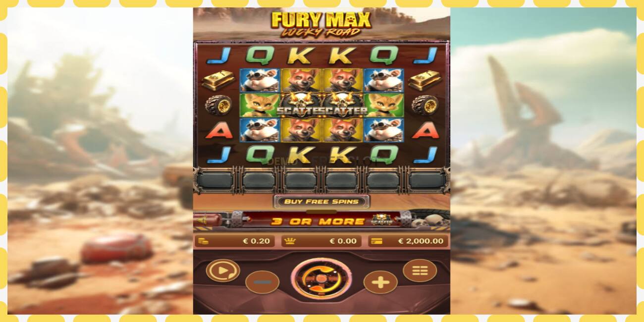 Demo slot Fury Max Lucky Road free and without registration, picture - 1