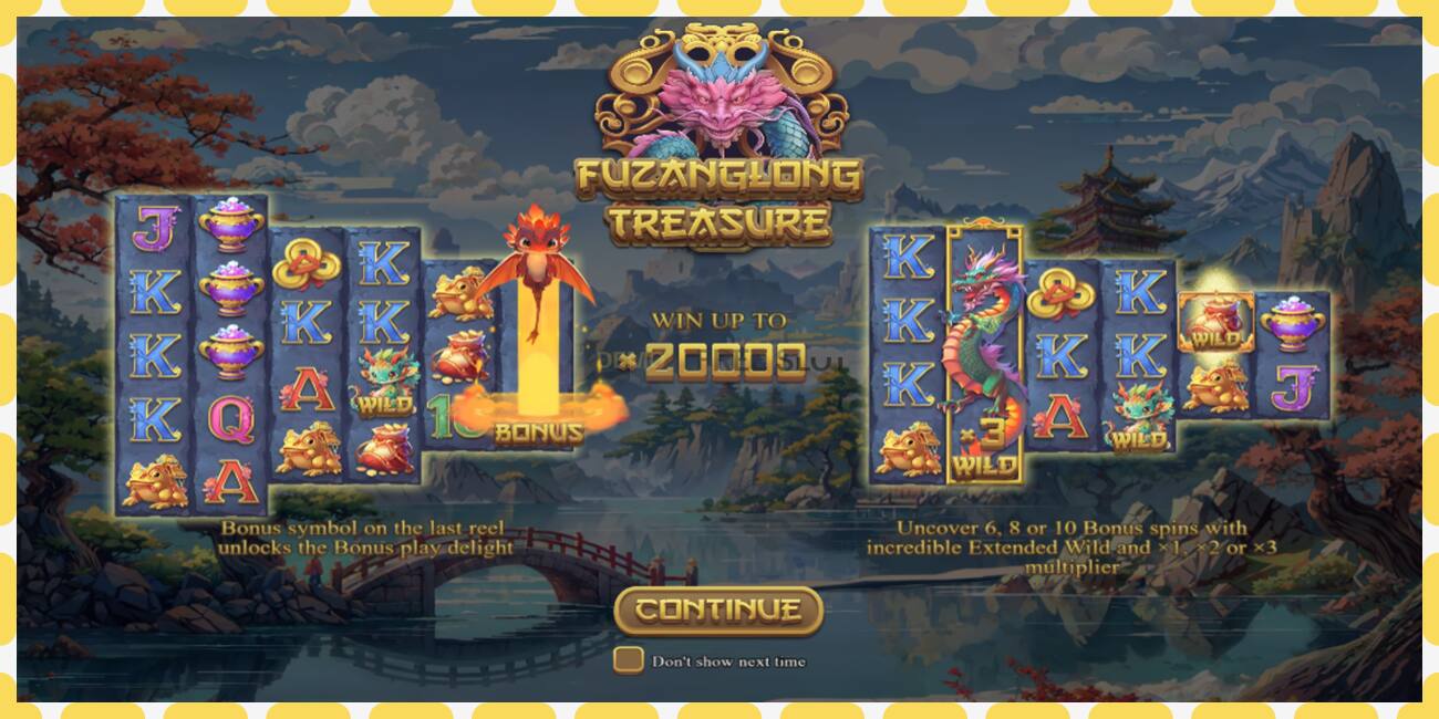 Demo slot Fuzanglong Treasure free and without registration, picture - 1