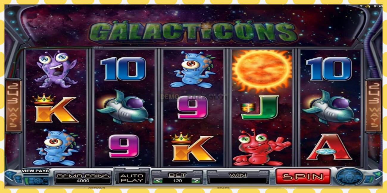 Demo slot Galacticons free and without registration, picture - 1