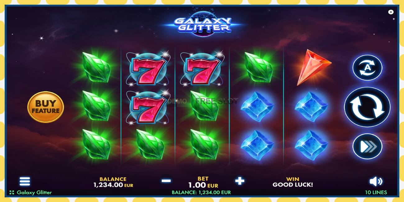 Slot demo Galaxy Glitter gratuit și fără înregistrare, imagine - 1