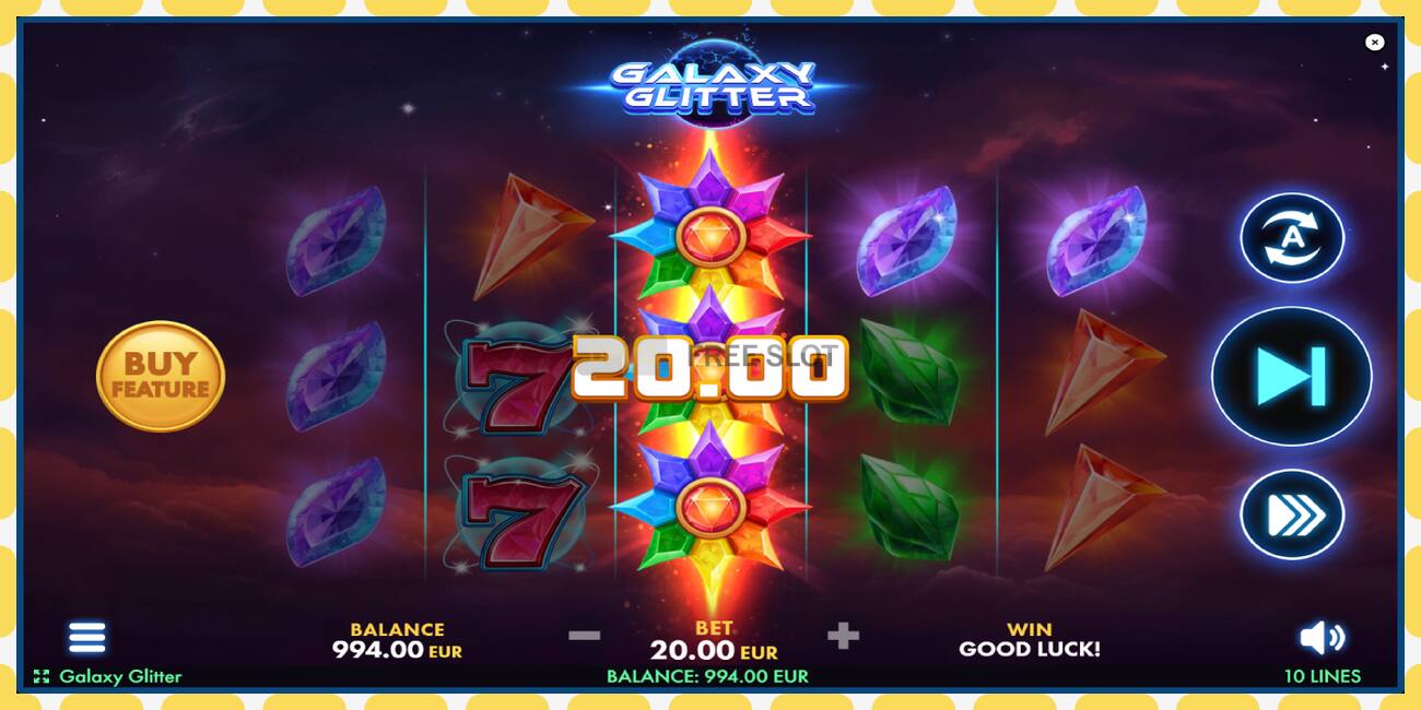 Slot demo Galaxy Glitter gratuit și fără înregistrare, imagine - 1